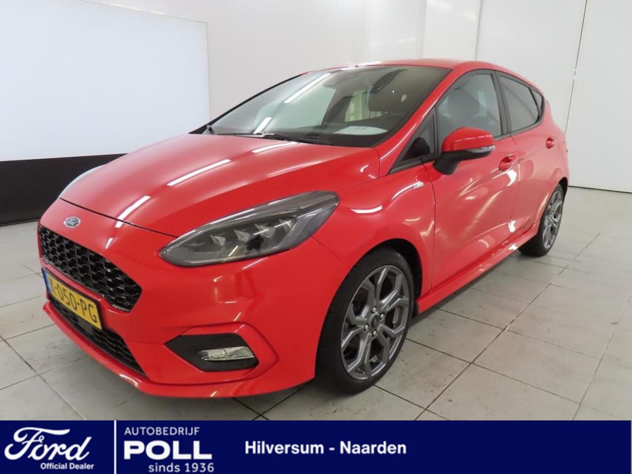 Ford Fiesta - 100pk EcoBoost ST-Line Full LED Climat Cruise control ST Dakspoiler Privacy Glass Dealeron - AutoWereld.nl