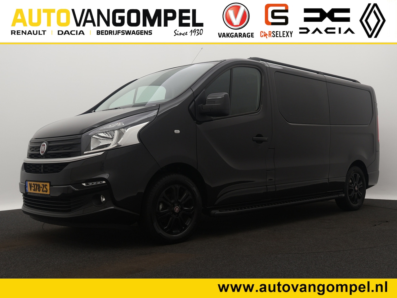 Fiat Talento - EcoJet 130PK L2H1 DC Dubbel Cabine / 1e EIGENAAR / BLACK EDITION - AutoWereld.nl