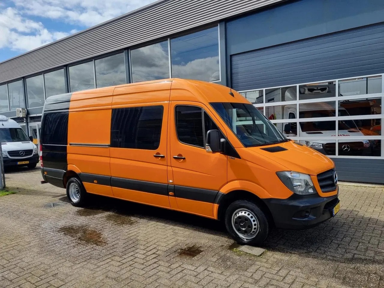 Mercedes-Benz Sprinter - 514 CDI/ Doka / Multicab / Aut/ Navi/ Airco/ EURO 6 - AutoWereld.nl