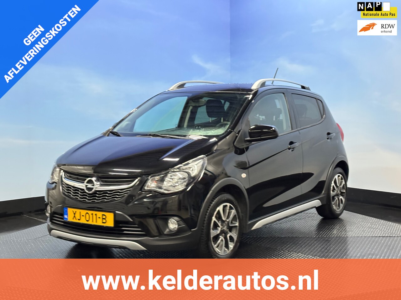 Opel Karl - 1.0 Rocks Online Edition Airco | Navi | Cruise | PDC | Mooie auto!! - AutoWereld.nl