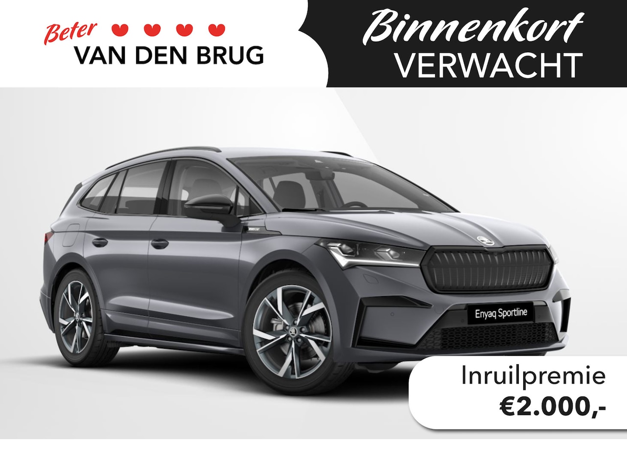 Skoda Enyaq iV - 85 Sportline 286pk | Trekhaak | Elektrisch bedienbare achterklep | Bestuurdersstoel elektr - AutoWereld.nl