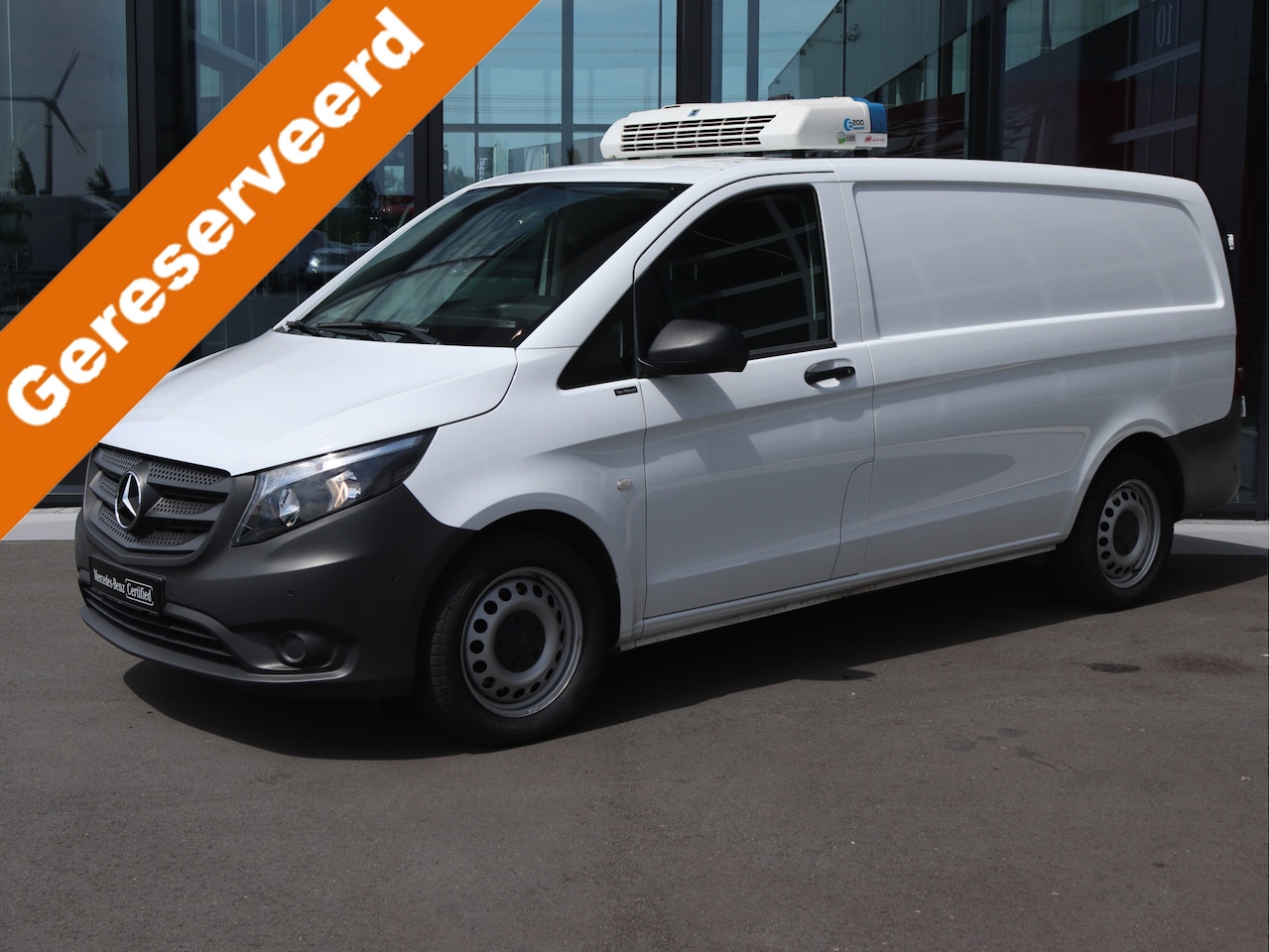 Mercedes-Benz Vito - 110 CDI Lang KOEL/VRIES |AIRCO/NAVI/NACHTKOELING | Certified - AutoWereld.nl