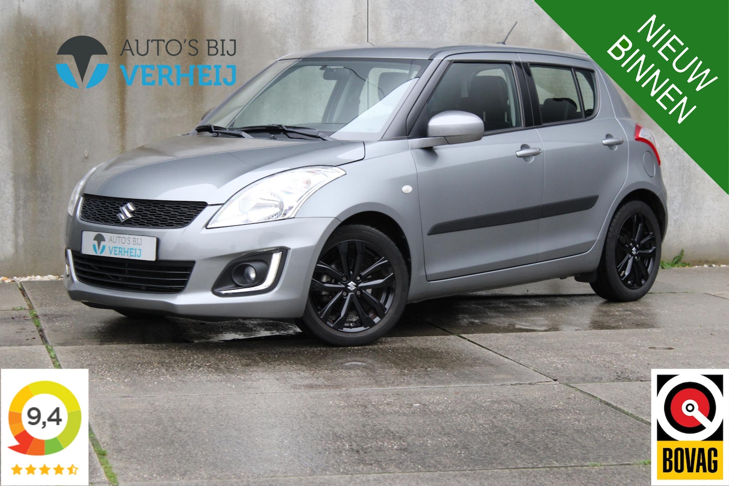 Suzuki Swift - 1.2 Bandit EASSS AIRCO / 5DRS / BLUETOOTH / CRUISE / WEINIG KILOMETERS - AutoWereld.nl