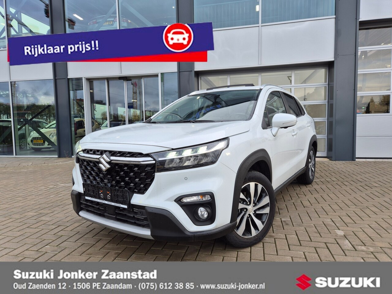 Suzuki S-Cross - 1.4 Boosterjet Style Smart Hybrid Panodak - AutoWereld.nl