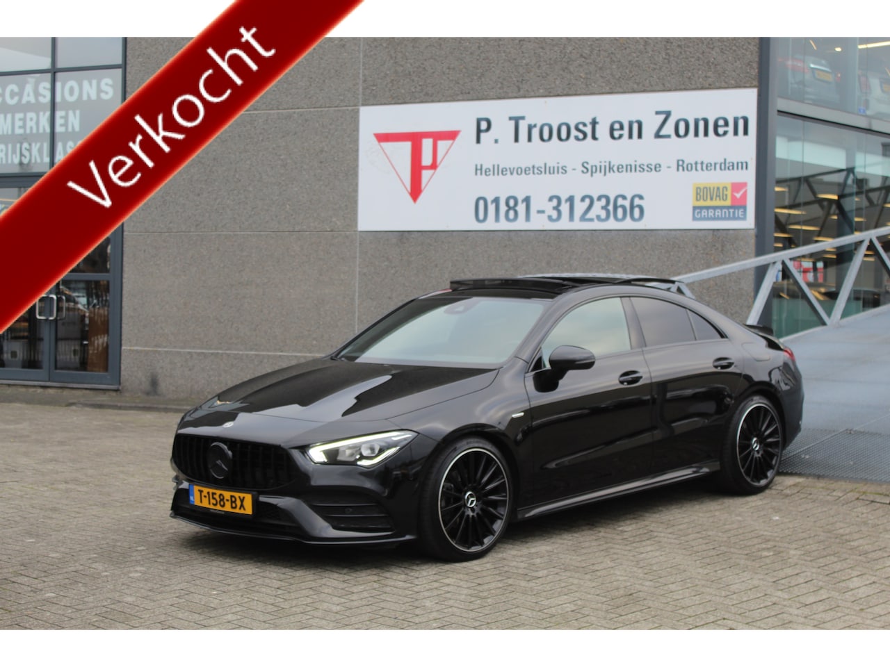 Mercedes-Benz CLA-Klasse - 200 AMG Night edition Automaat Panoramadak/Sfeerverlichting/Apple&Android Carplay/Navigati - AutoWereld.nl