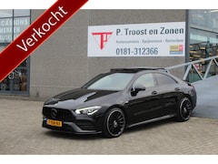 Mercedes-Benz CLA-Klasse - 200 AMG Night edition Automaat Panoramadak/Sfeerverlichting/Apple&Android Carplay/Navigati