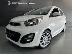 Kia Picanto - 1.2 CVVT Super Pack AUTOMAAT Climate Stoelverwarming NAV 15" LMV