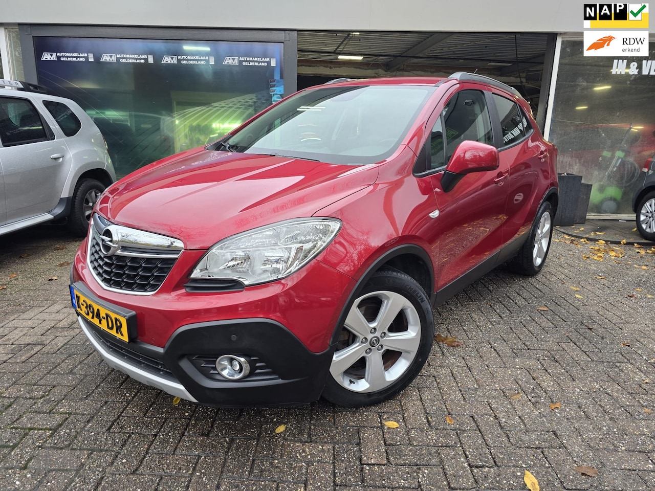 Opel Mokka - 1.4 T Edition 4x4 | 12MND GARANTIE | NW APK | STOEL-STUURVERWARMING | PDC | LMV | - AutoWereld.nl