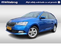 Skoda Fabia Combi - 1.0 TSI Style Metallic/ Velours Int./ Airco/ Navi/ Do. Glas/ Parkeersensor V. + A./ 15 lmv