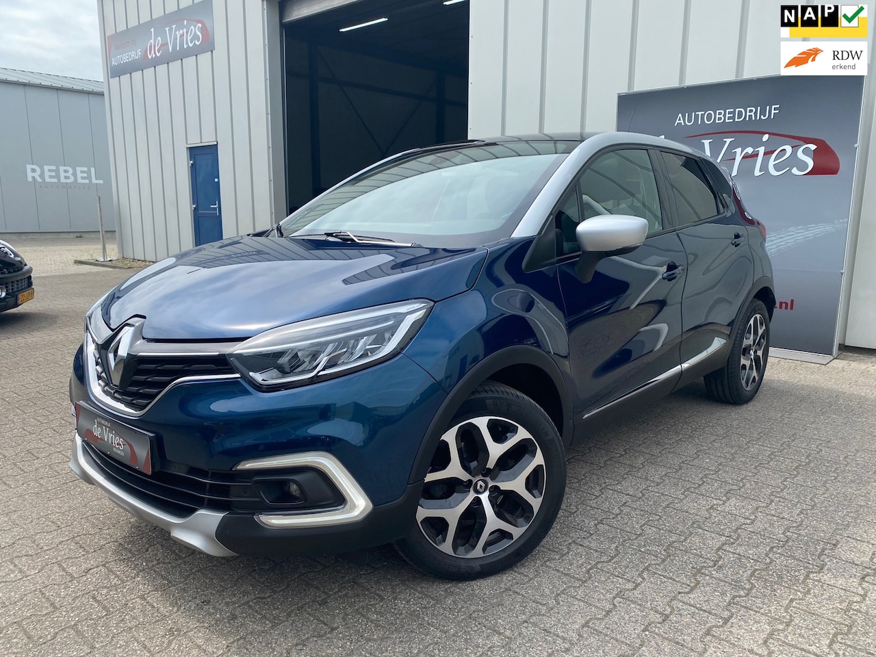 Renault Captur - 1.2 TCe Intens / Clima / Cruise/ Navi / Panoramadak / Camera / Stoelverw. - AutoWereld.nl