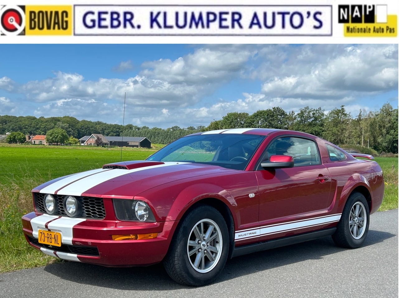 Ford Mustang - 4.0 V6 LPG-G3, Leer, Cruise, Airco, NL-auto - AutoWereld.nl