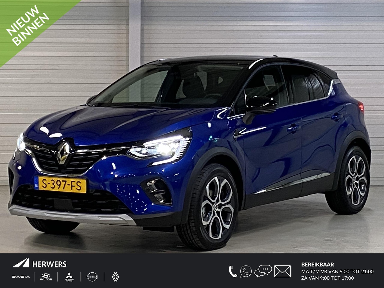 Renault Captur - 1.3 Mild Hybrid 140 techno / Trekhaak / Navigatie / Parkeersensoren / Camera / Apple Carpl - AutoWereld.nl