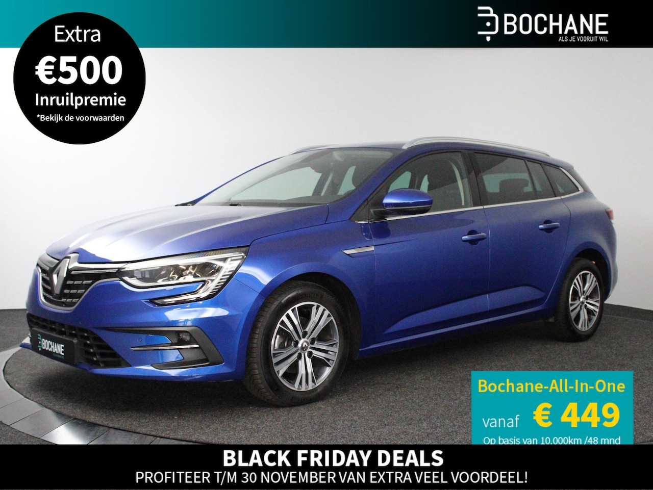 Renault Mégane Estate - 1.3 TCe 140 EDC Intens | All-Season banden | Trekhaak - AutoWereld.nl