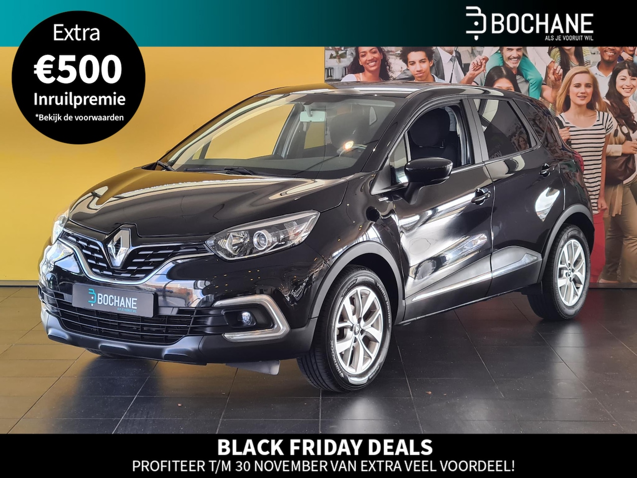 Renault Captur - 0.9 TCe 90 Limited NAVIGATIE | PARKEERSENSOREN | AIRCONDITIONING - AutoWereld.nl