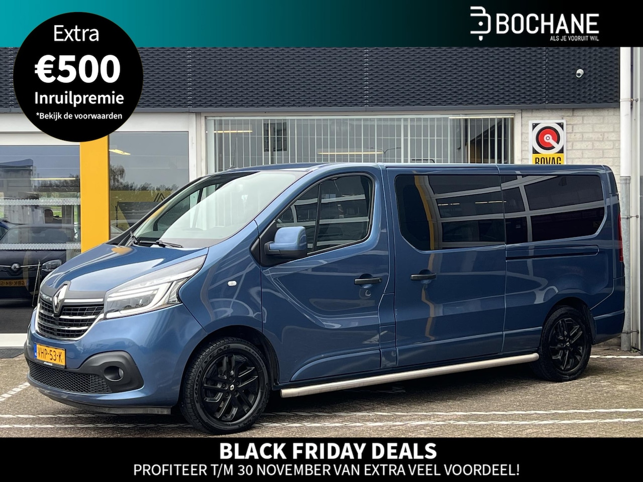 Renault Trafic - 2.0 dCi 170 T29 L2H1 DC Luxe | Trekhaak | Achteruitrijcamera | Navigatie | - AutoWereld.nl