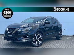 Nissan Qashqai - 1.2 Tekna Navigatie / Parkeersensoren V+A+Camera / Panoramadak / Privacy Glass / Climate C