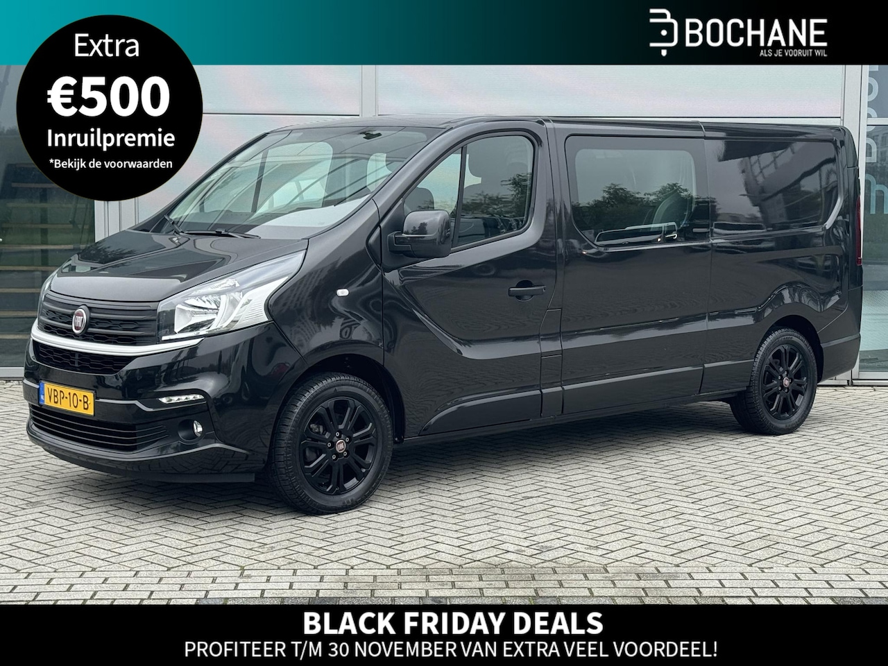 Fiat Talento - 1.6 MultiJet 125 L2H1 | DUBBEL CABINE | AIRCO | CRUISE CONTROL | NAVIGATIE | PARKEER CAMER - AutoWereld.nl