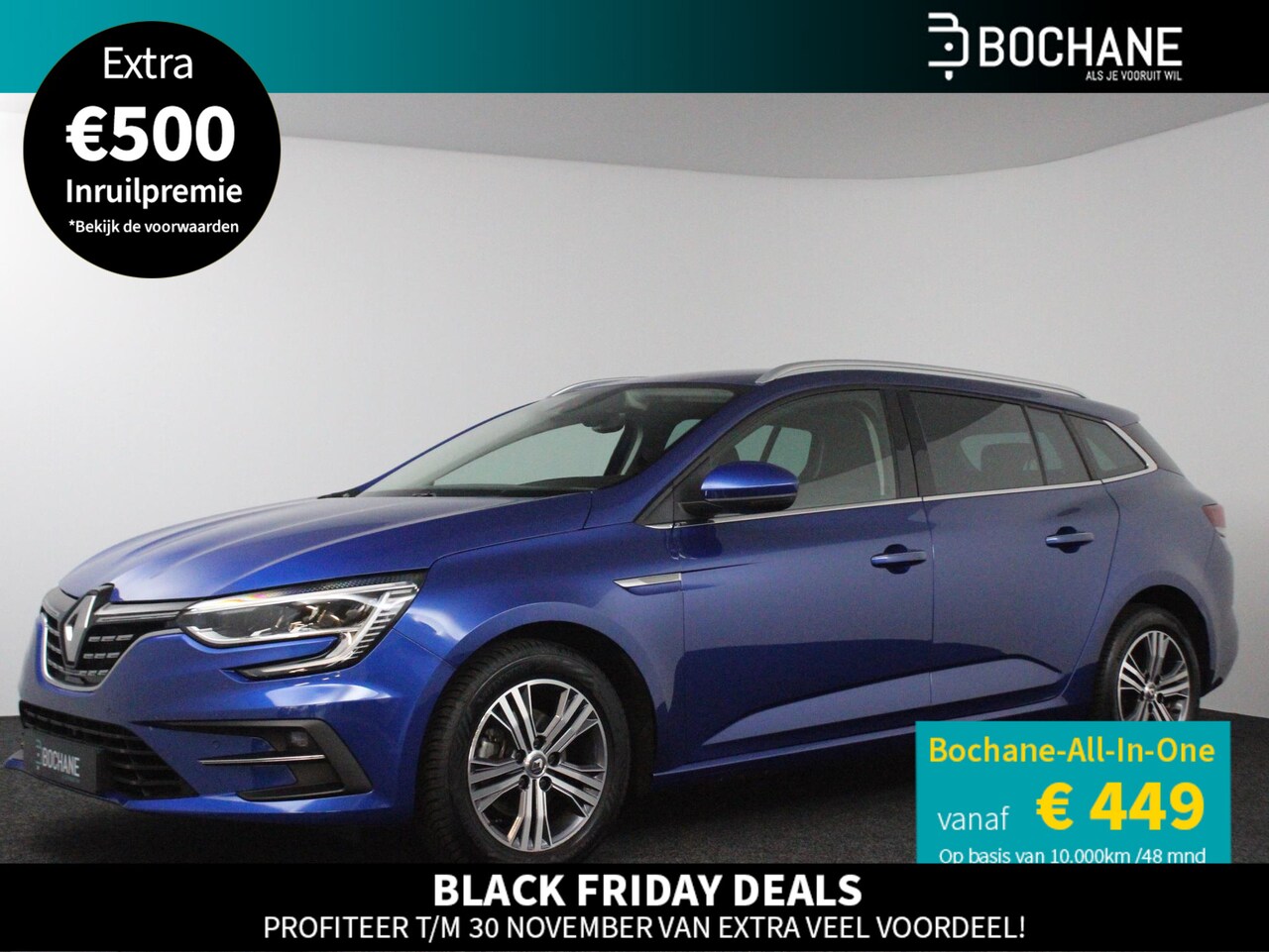 Renault Mégane Estate - 1.3 TCe 140 EDC Intens Clima/Navi/PDC/LM-Velgen/Trekhaak! - AutoWereld.nl