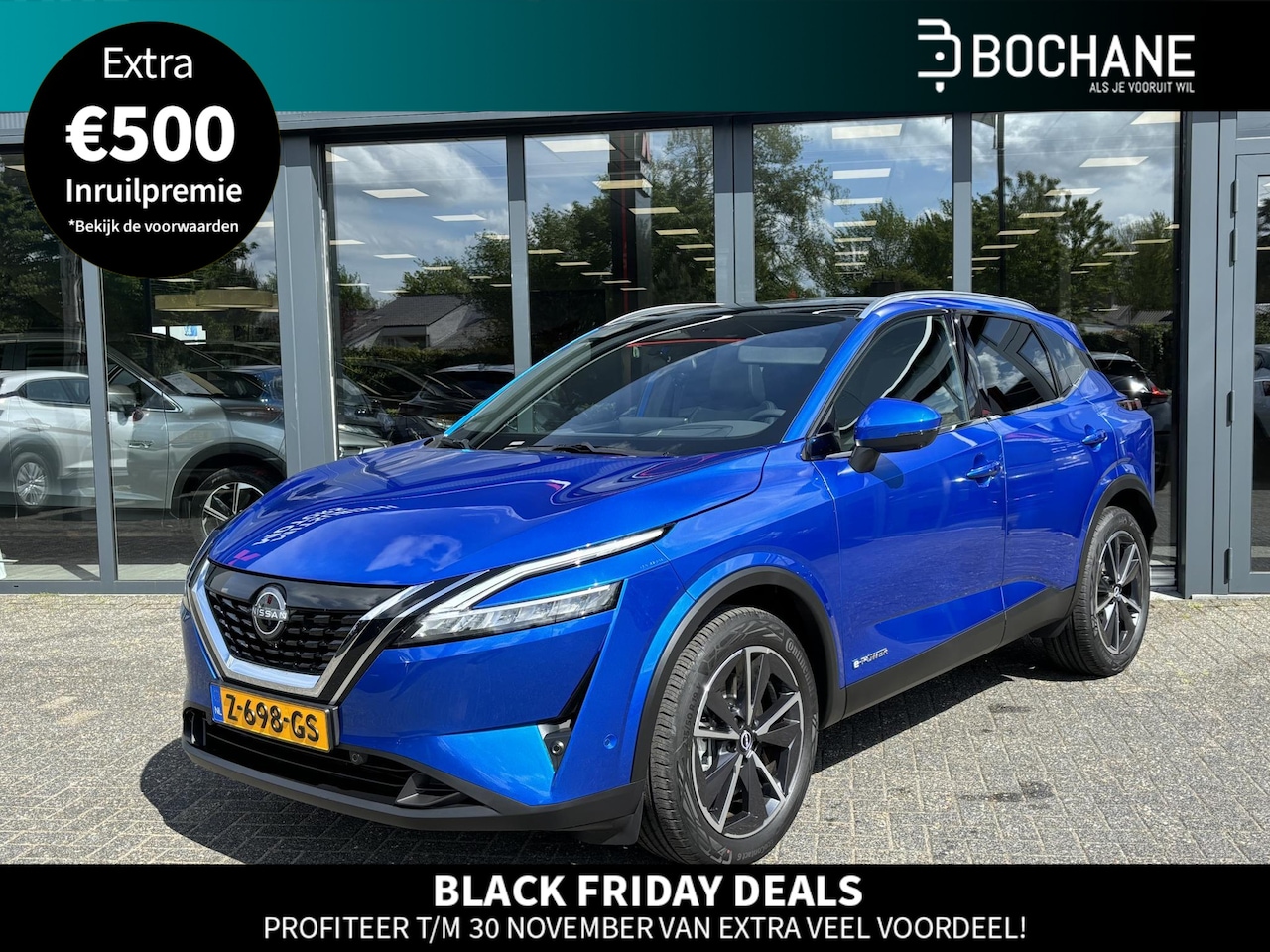 Nissan Qashqai - 1.5 e-Power 190 Tekna | 360° CAMERA | | 19'' LMV  | PRO PILOT | PANORAMADAK | NAVIGATIE - AutoWereld.nl