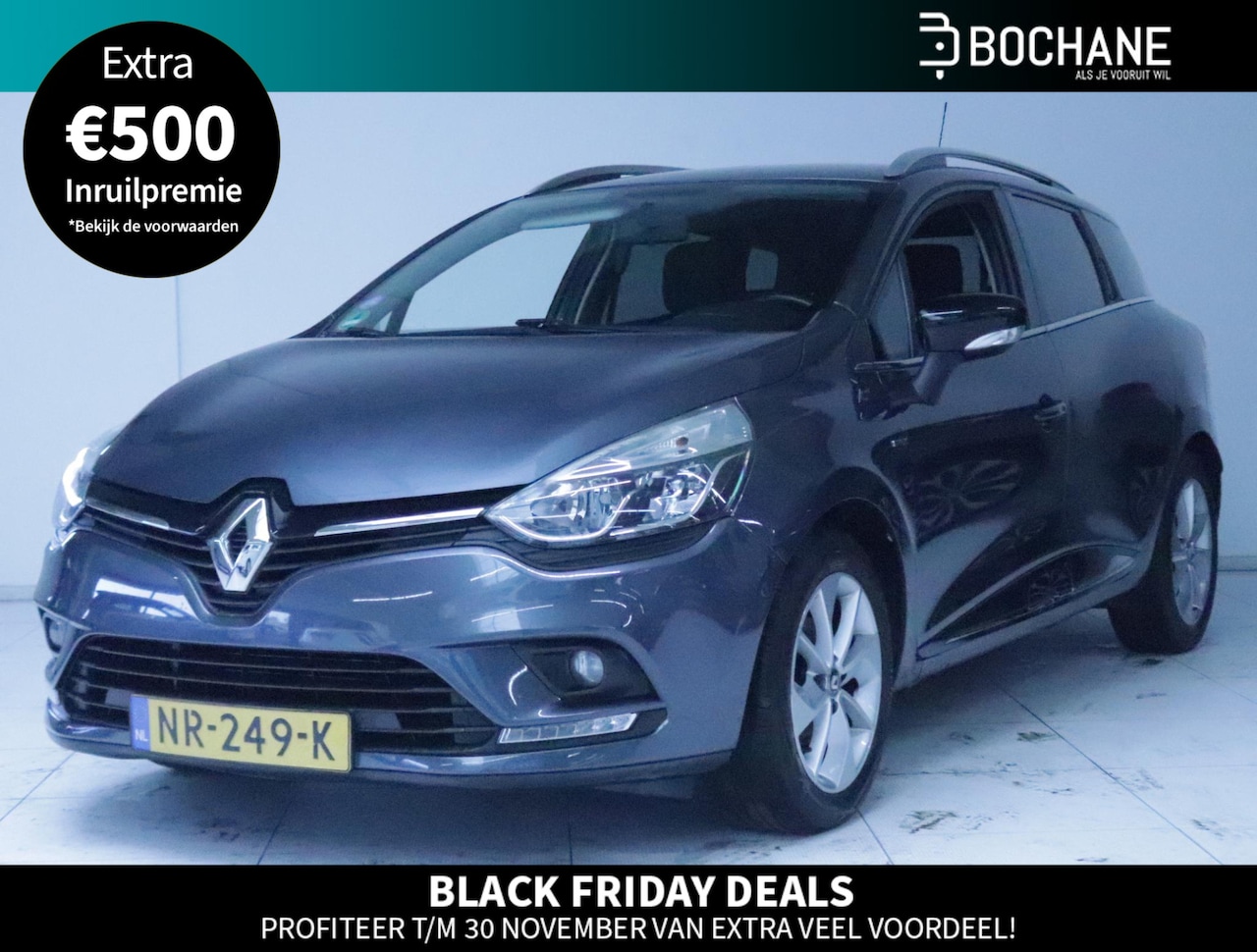 Renault Clio Estate - 0.9 TCe 90 Limited Airco/Navi/LM-Velgen - AutoWereld.nl