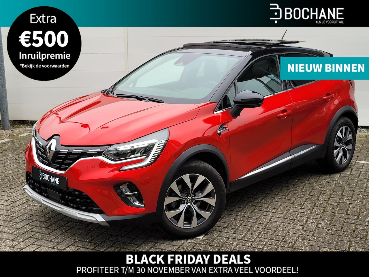 Renault Captur - 1.3 TCe 130 Intens | Automaat | Dealer Onderhouden | Schuif/Kantel-Dak | Trekhaak | Navi+C - AutoWereld.nl