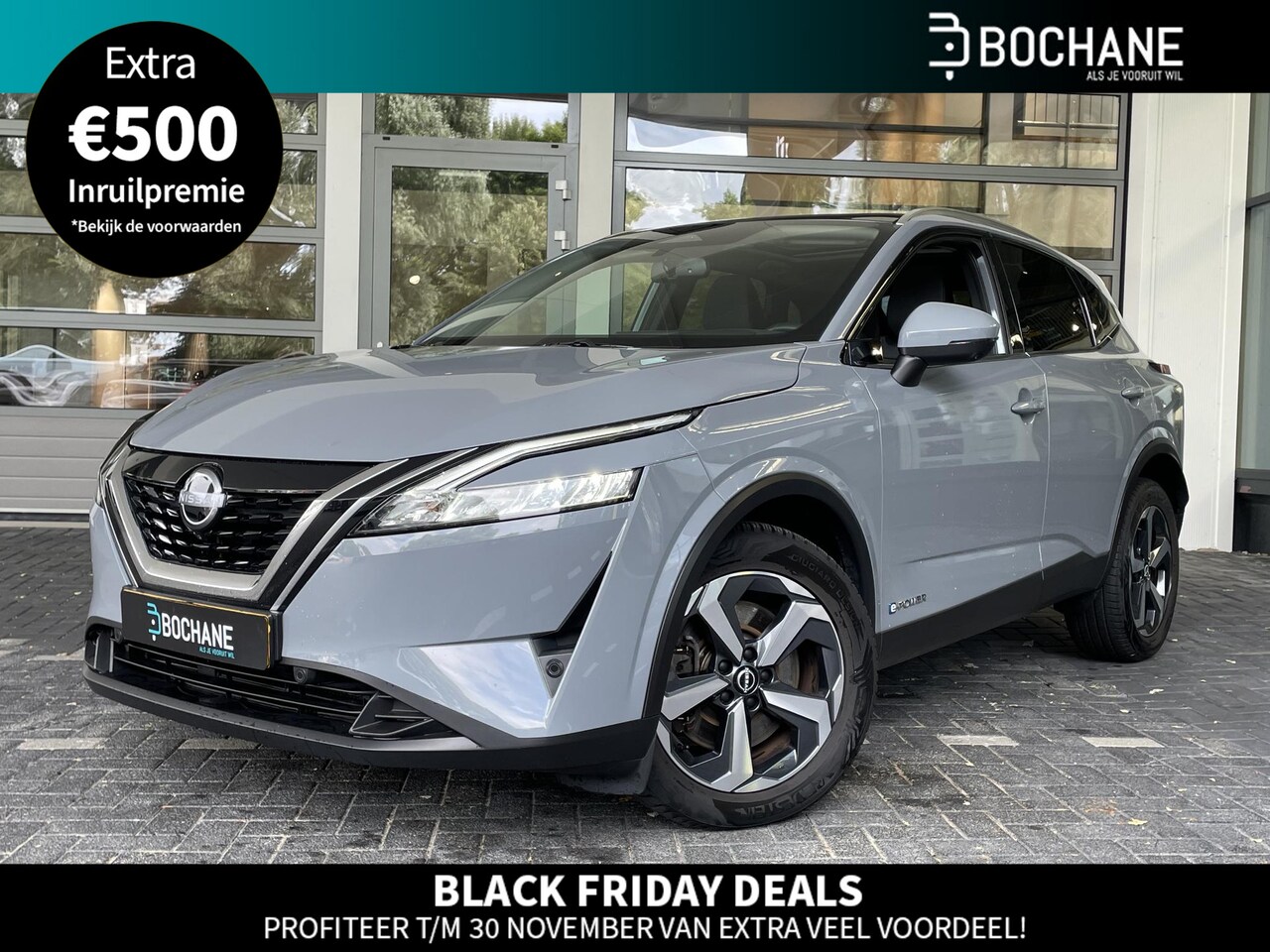 Nissan Qashqai - 1.5 e-Power 190 N-Connecta / Hybride / 360 Camera / Automaat / Clima / Adapt.Cruise / PDC - AutoWereld.nl