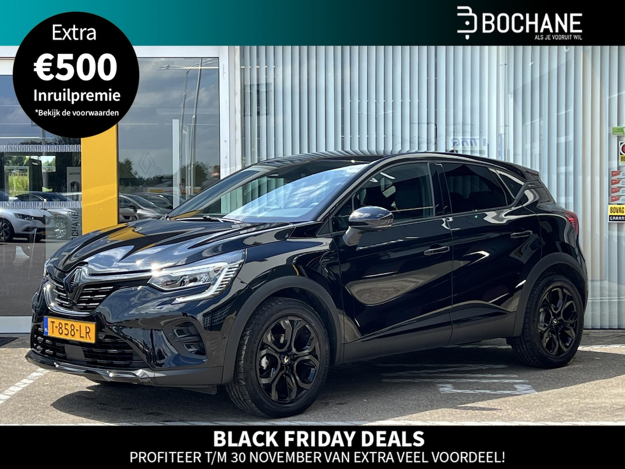 Renault Captur - 1.3 Mild Hybrid 140 SL Rive Gauche | 360° Rondomzichtcamera | Bose audio | 9,3" Touchscree - AutoWereld.nl