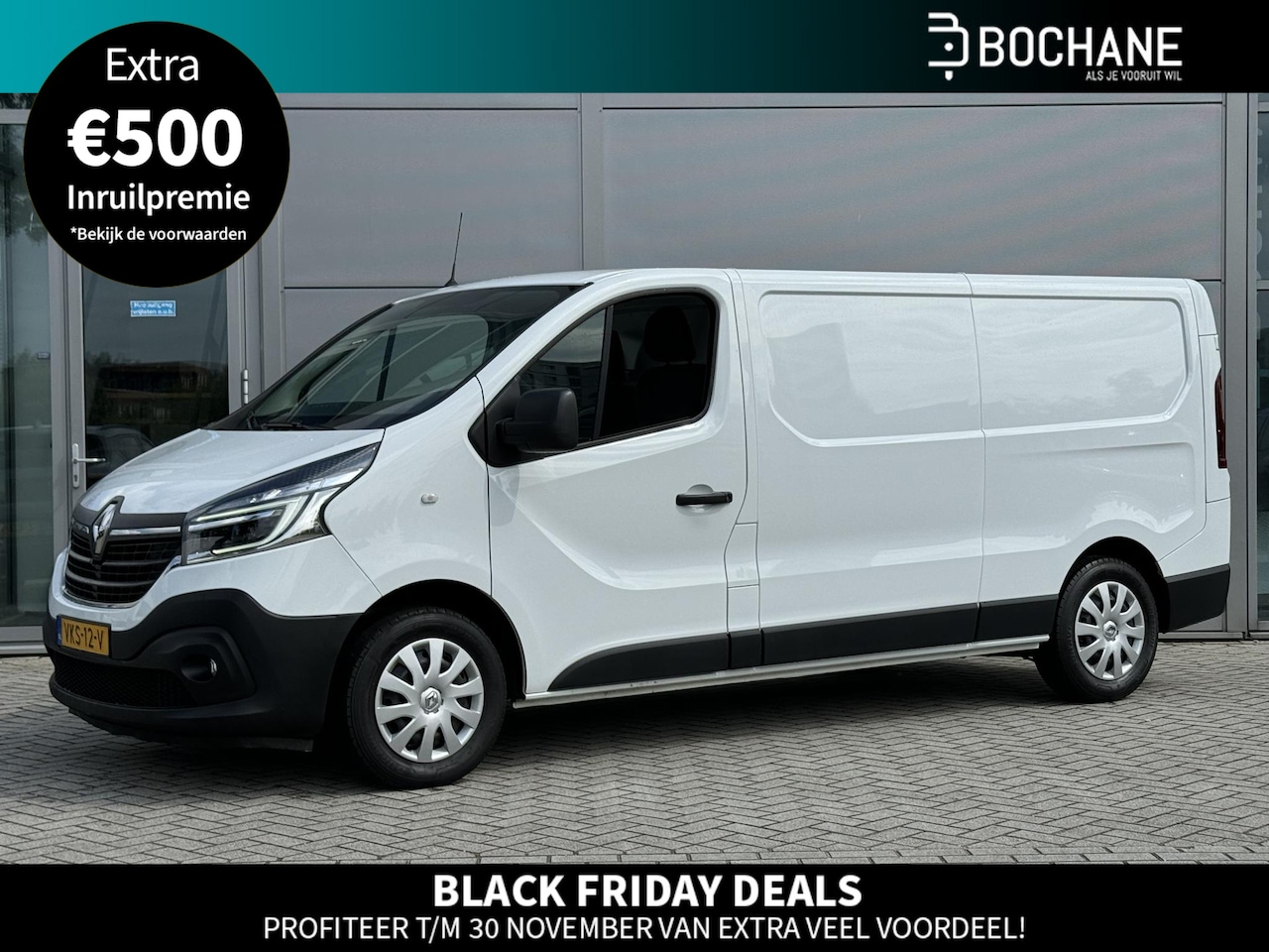 Renault Trafic - 2.0 dCi 120 T29 L2H1 Work Edition | AIRO | NAVIGATIE | TREKHAAK | PARKEER SENSOREN | 3-ZIT - AutoWereld.nl