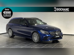 Mercedes-Benz C-klasse Estate - 180 Business Solution AMG | Panoramadak | Leder | Sfeerverlichting | 19 inch