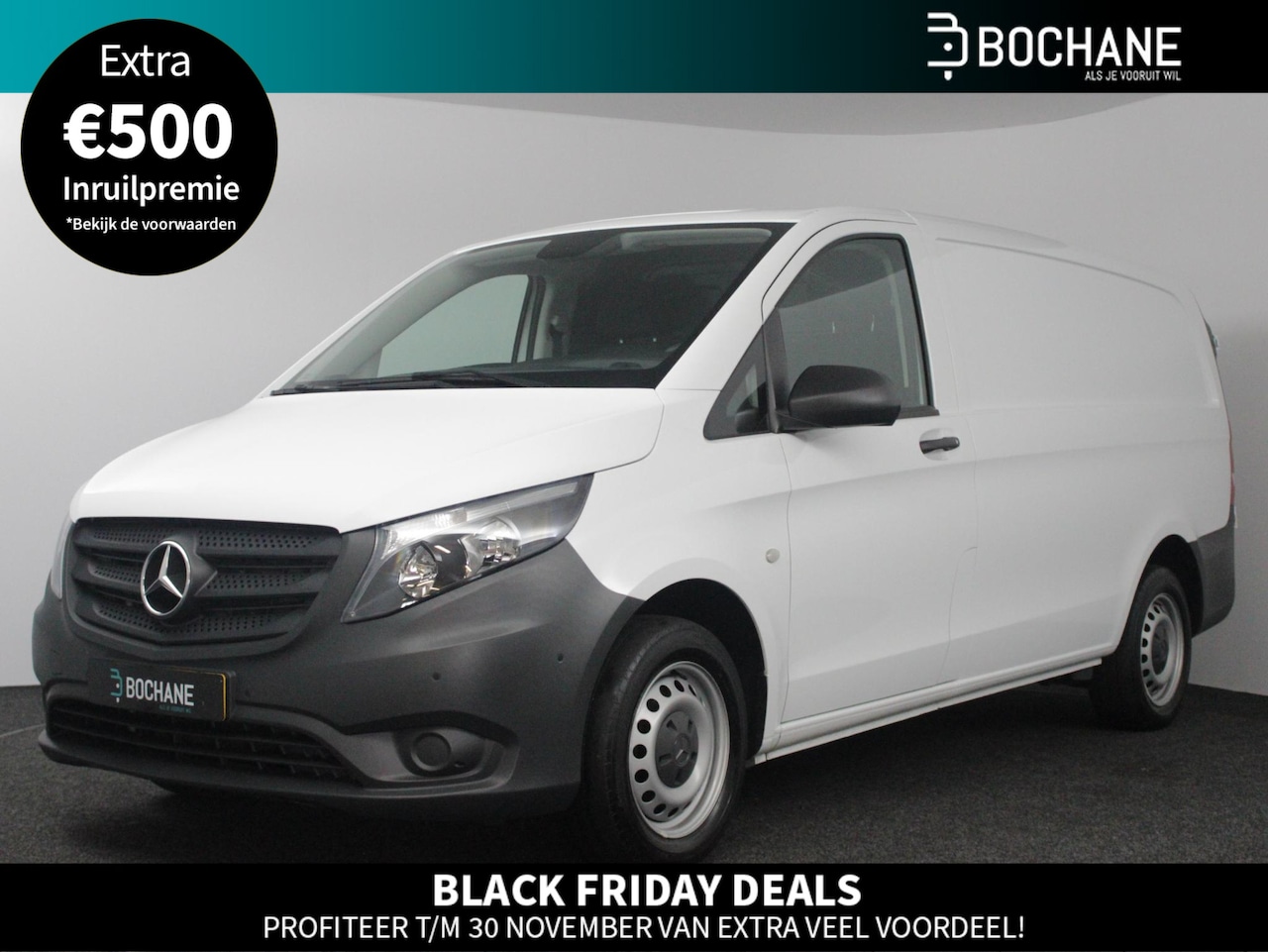 Mercedes-Benz Vito - 116 CDI Lang | 1e eigenaar + 33.676 KM! | Navi | Airco | Cruise | Trekhaak | Bedrijfswagen - AutoWereld.nl