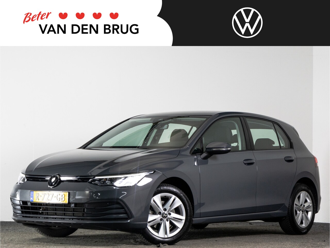 Volkswagen Golf - 1.0 TSI 110 PK Life Business | LED | Navigatie | Side Assist | Stoel En Stuurwielverwarmin - AutoWereld.nl