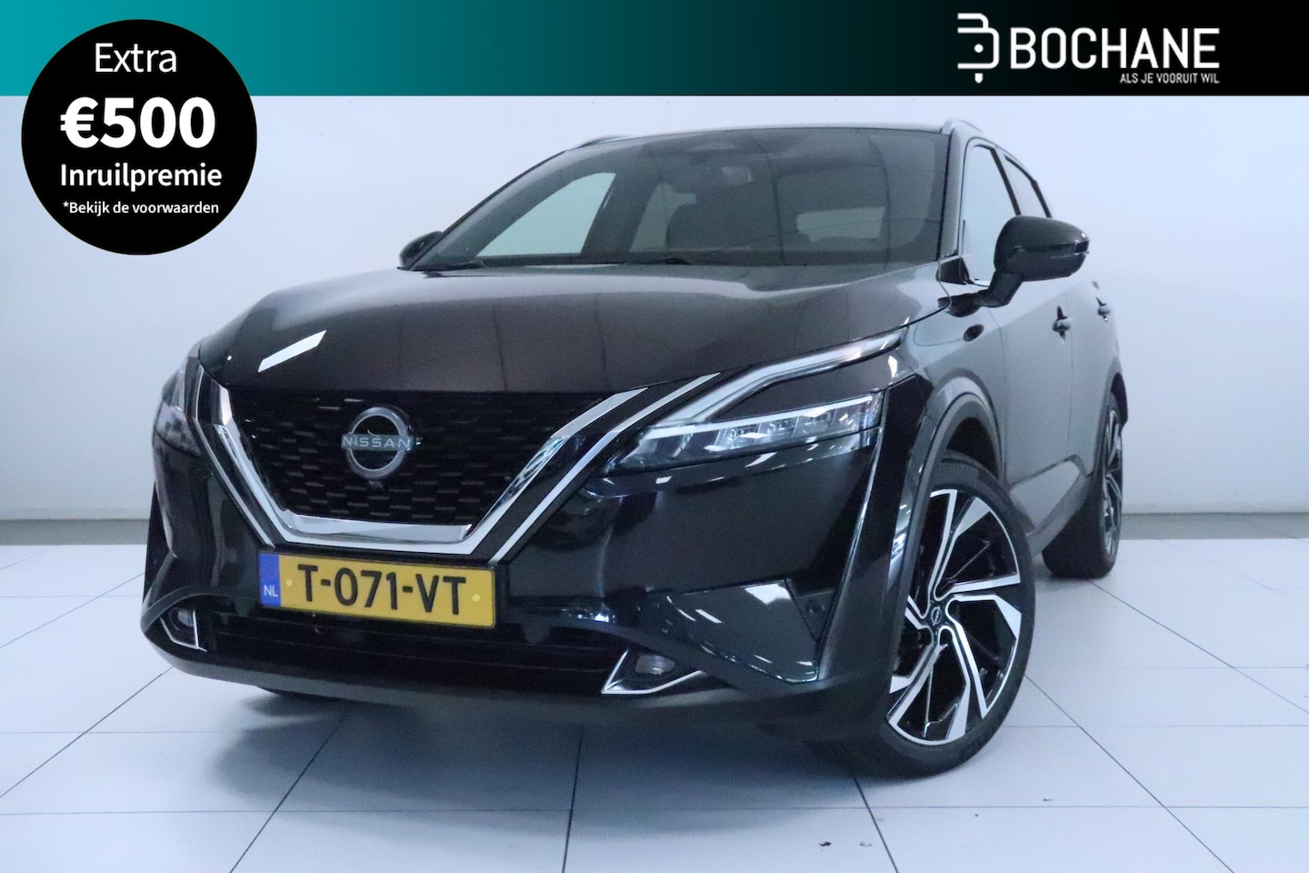 Nissan Qashqai - 1.3 MHEV 158 4WD Tekna Plus | Panoramadak | 360° Camera | Leder | - AutoWereld.nl