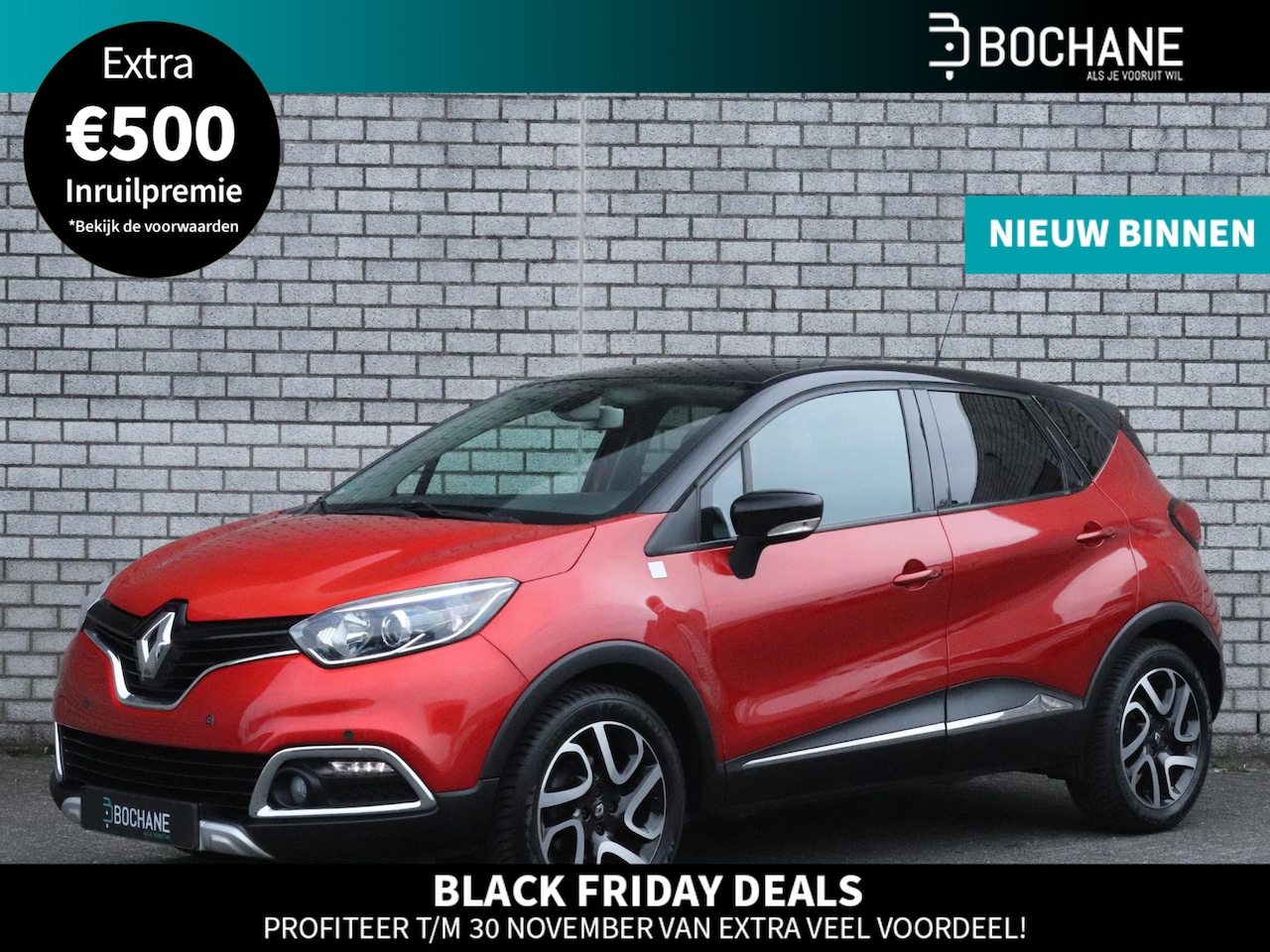 Renault Captur - 1.2 TCe 120 EDC Helly Hansen | Achteruitrijcamera | Navigatie | Trekhaak | - AutoWereld.nl