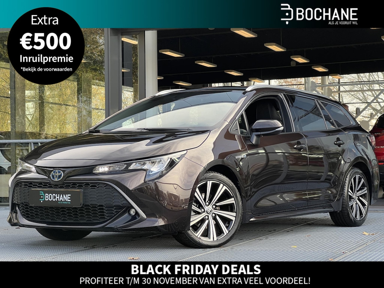 Toyota Corolla Touring Sports - 1.8 Hybrid Dynamic | Carplay | Stoelverwarming | Adaptieve Cruise Control - AutoWereld.nl