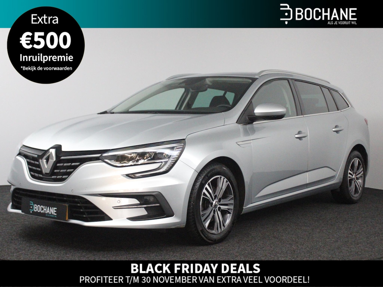 Renault Mégane Estate - 1.3 TCe 140 EDC Intens | Automaat | Trekhaak | 1700kg trekgewicht | All-Season | LED | App - AutoWereld.nl