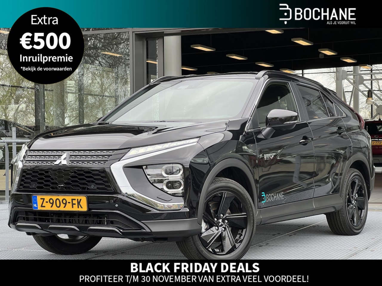 Mitsubishi Eclipse Cross - 2.4 PHEV Black Edition 2.4 PHEV Black Edition - AutoWereld.nl