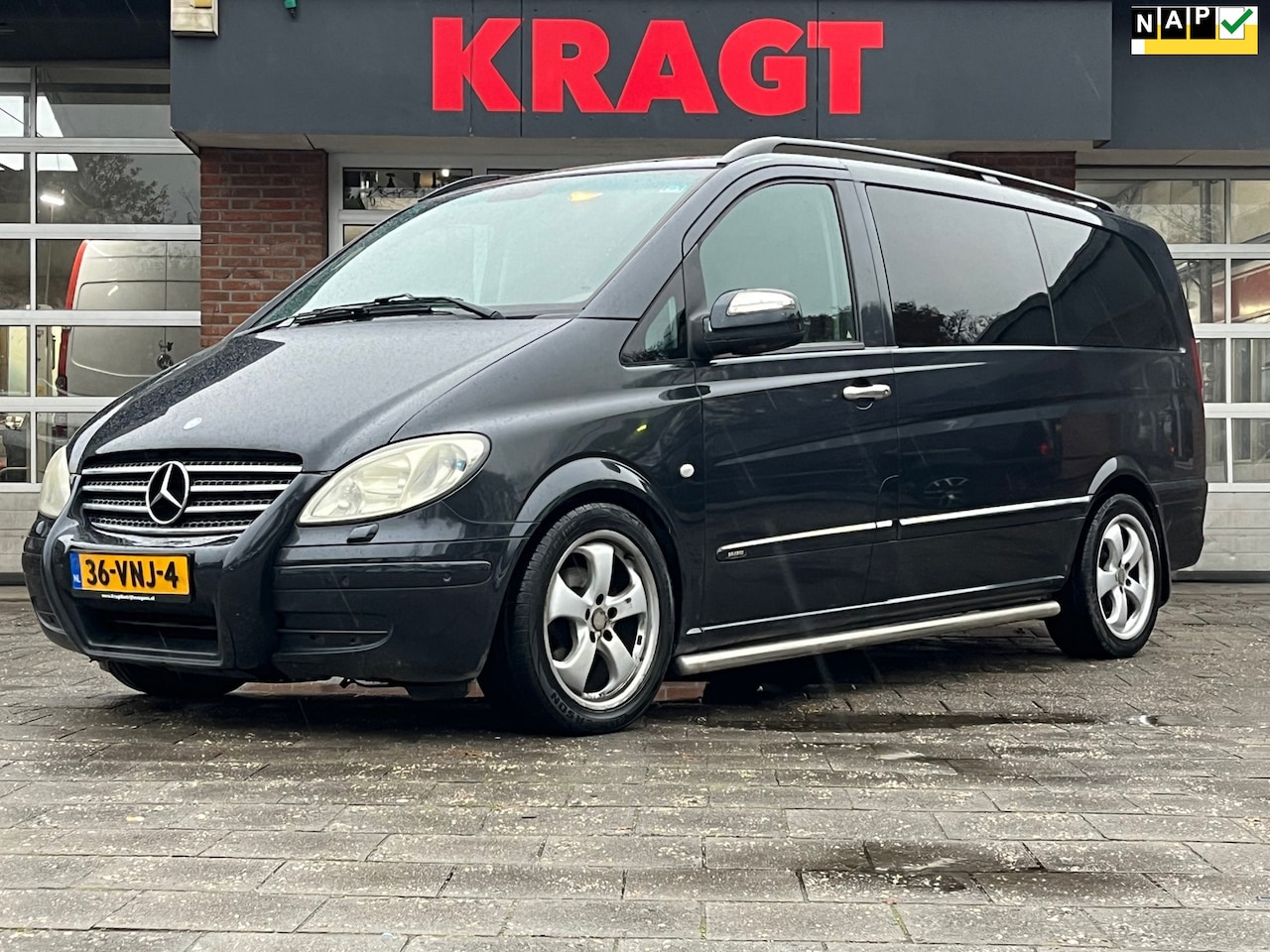 Mercedes-Benz Vito - 120 CDI 320 Lang|NAP|AUTOMAAT|airconditioning|cruise control|vijf zitplaatsen|trekhaak|voo - AutoWereld.nl