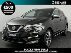 Nissan Qashqai - 1.3 DIG-T 160 Tekna + | Automaat | Trekhaak | Navi | Clima | Leder | Cruise | Panodak | BO