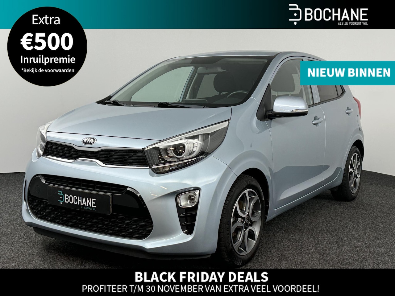 Kia Picanto - 1.0 MPi DynamicPlusLine | Camera | LMV | Cruise | Navigatie | NL Auto! - AutoWereld.nl