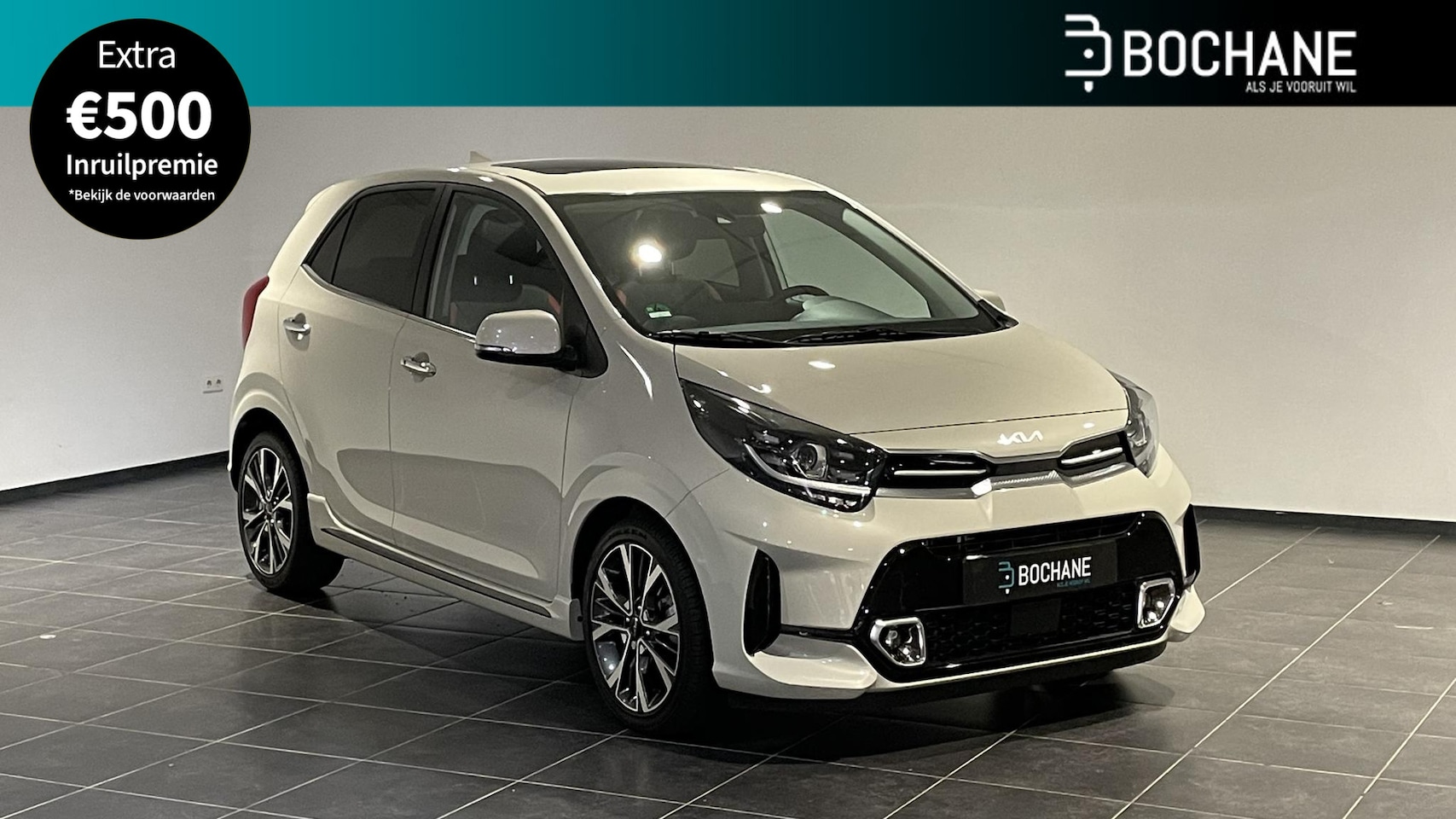 Kia Picanto - 1.0 T-GDi GT-Line 5p | Navigatie | Keyless | Schuifdak | Stuurverwarming | - AutoWereld.nl