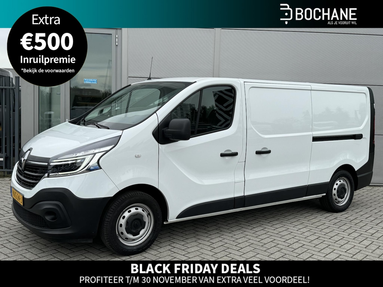 Renault Trafic - 2.0 dCi 120 T29 L2H1 Comfort | AIRCO | TREKHAAK | CRUISE CONTROL | 2 X SCHUIFDEUR | - AutoWereld.nl