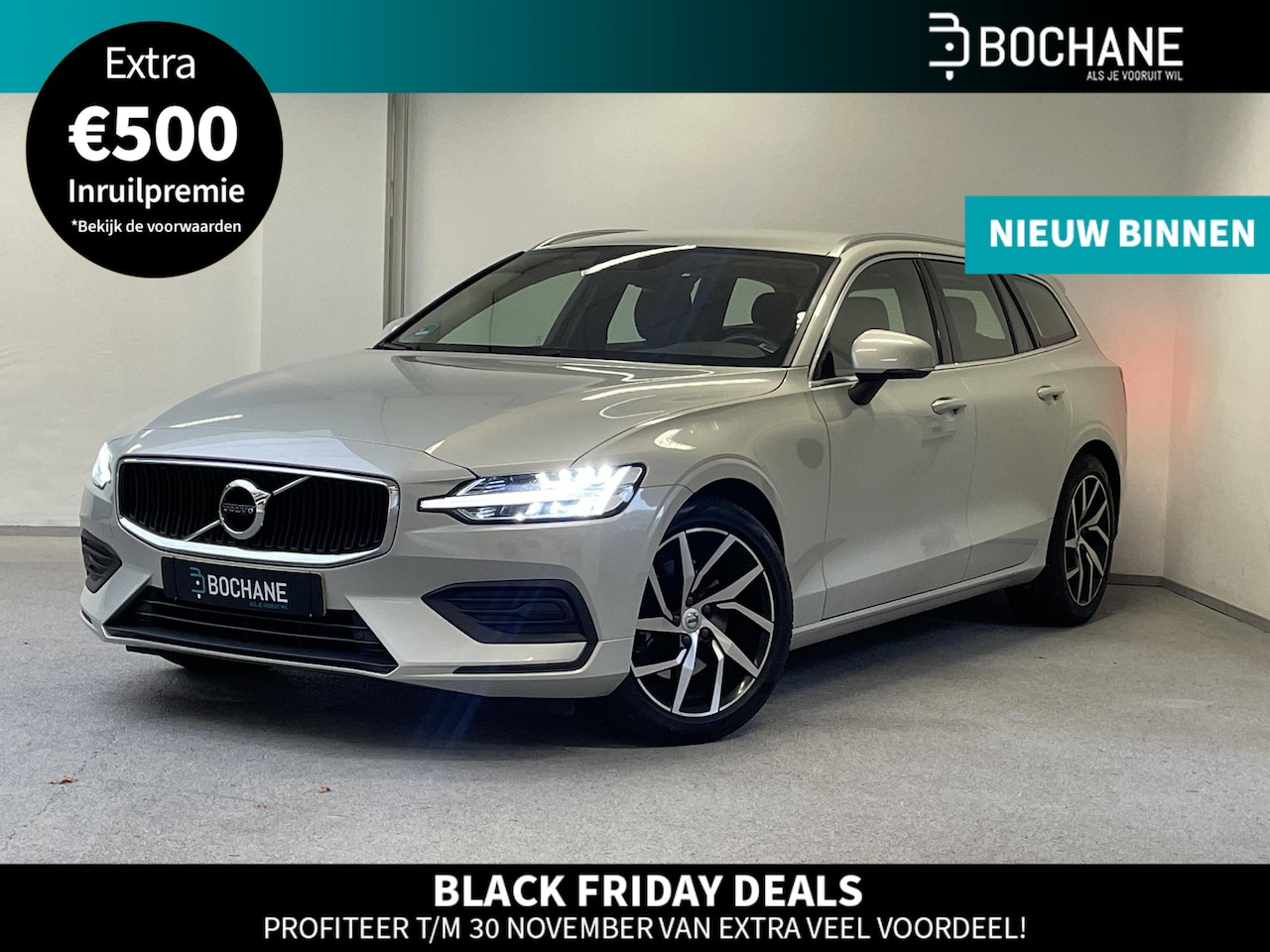 Volvo V60 - 2.0 T4 Momentum Pro | 1e-EIG. | STANDKACHEL | DEALERONDERHOUDEN | - AutoWereld.nl