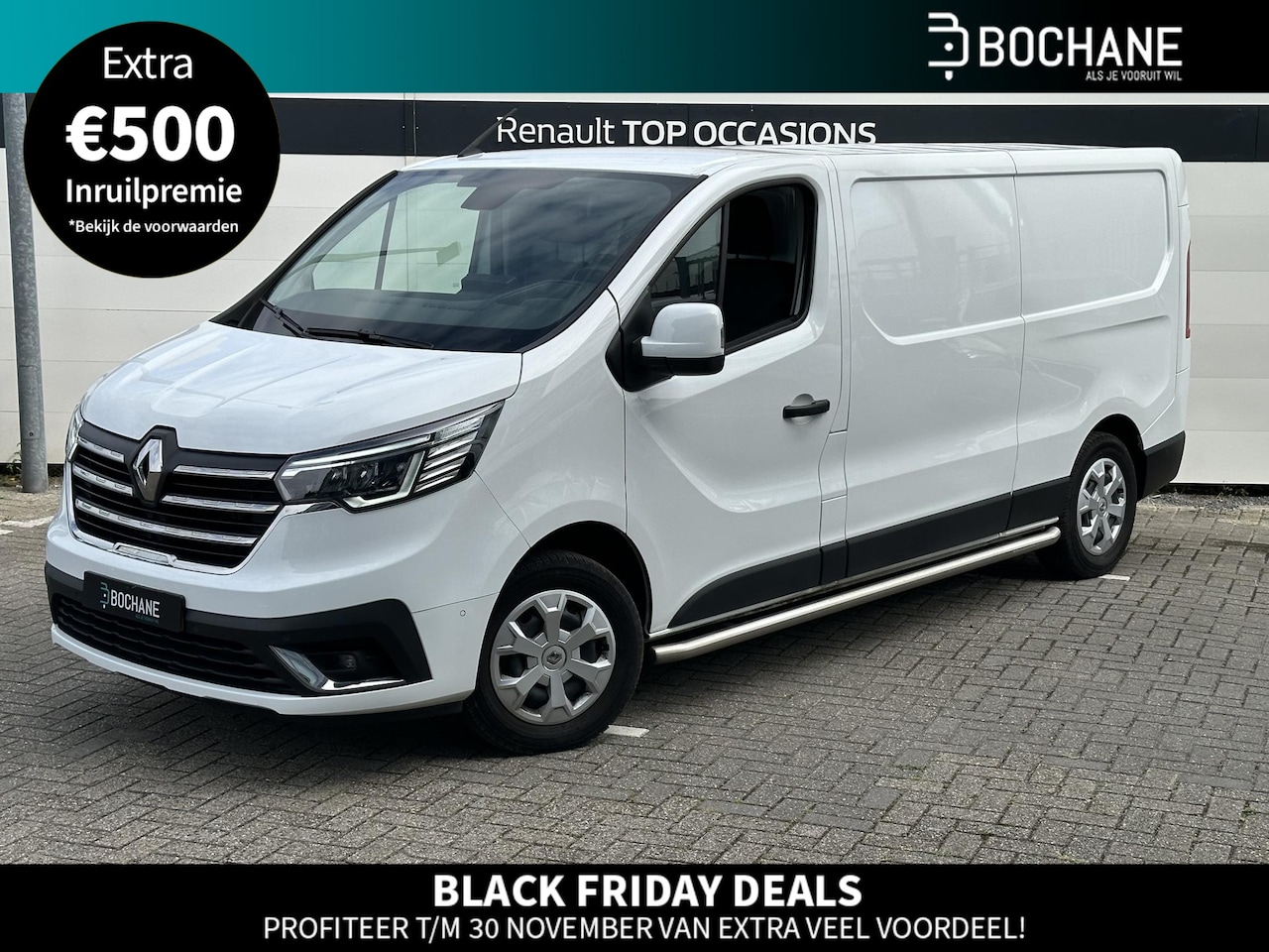 Renault Trafic - 2.0 dCi 130 T30 L2H1 Work Edition | Trekhaak | Navi | Clima | Cruise | LED | A. Camera | S - AutoWereld.nl