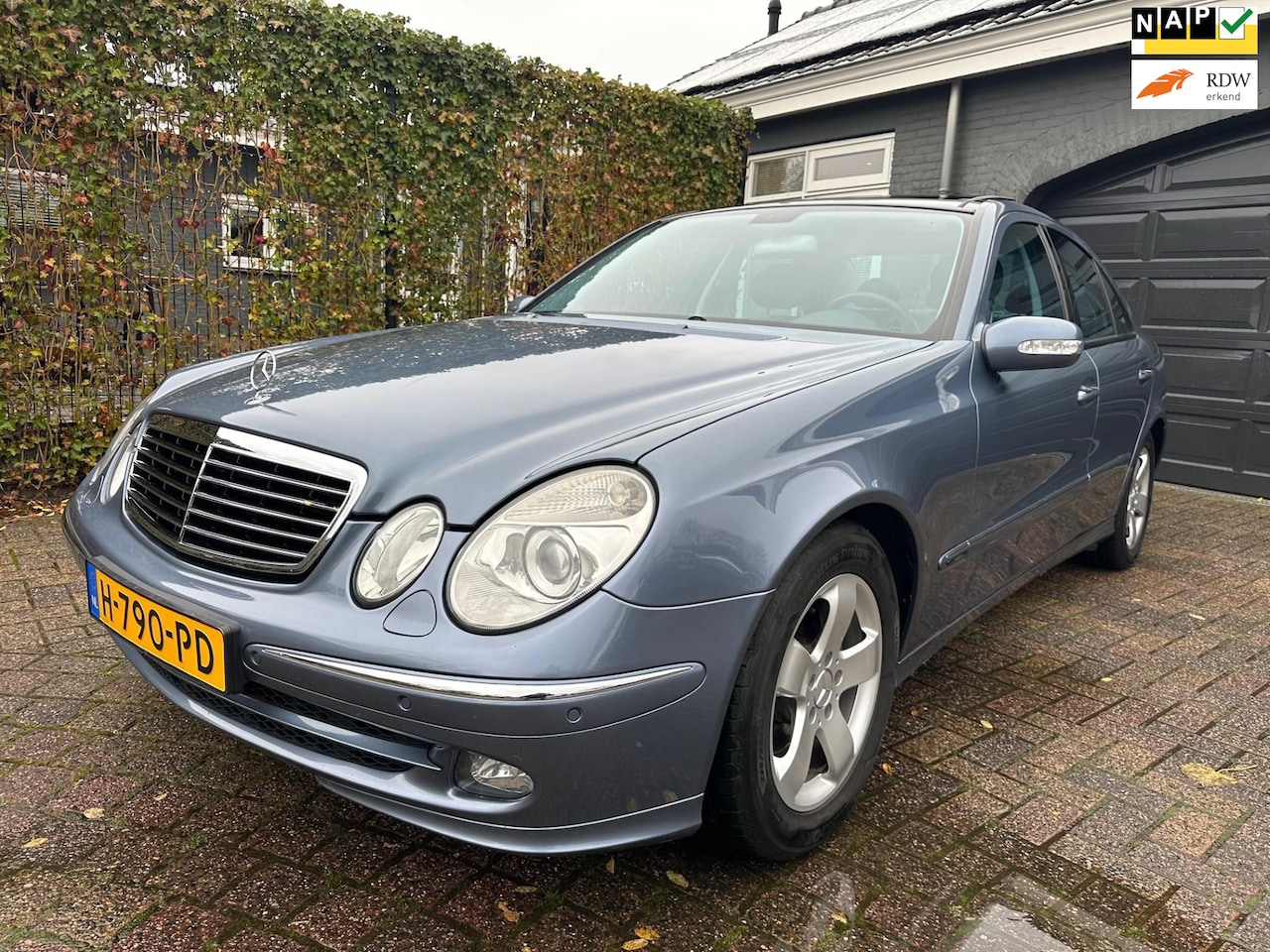 Mercedes-Benz E-klasse - 200 K. Pano, BTW, Youngtimer! - AutoWereld.nl