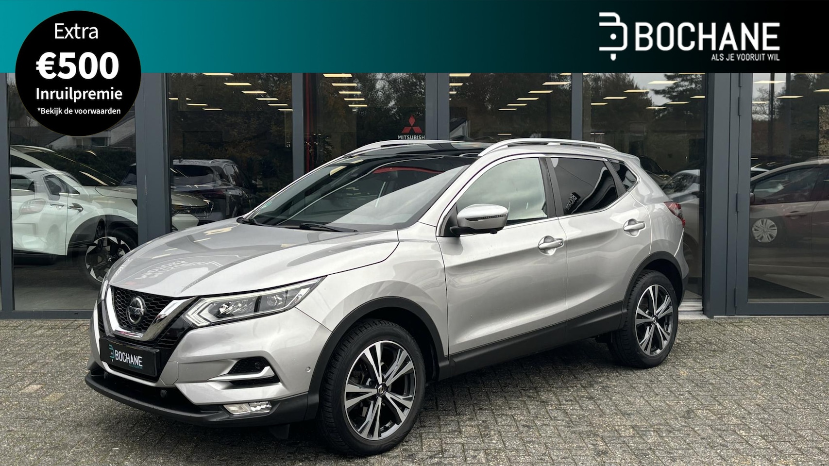 Nissan Qashqai - 1.2 DIG-T 115 Tekna + | Leder | Bose | Trekhaak - AutoWereld.nl