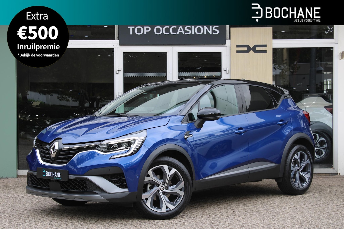 Renault Captur - 1.3 Mild Hybrid 160 EDC R.S. Line | 360° Rondomzichtcamera | Bose audio | Stoelverwarming - AutoWereld.nl