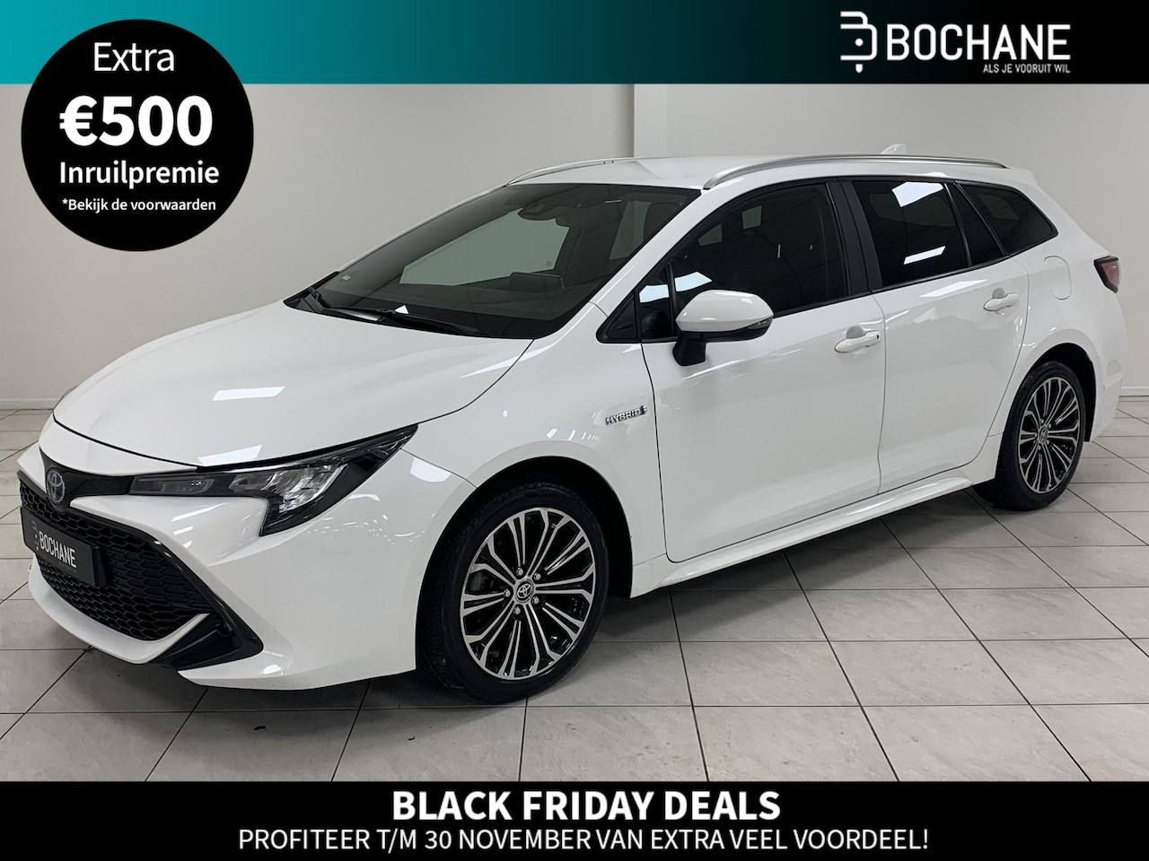 Toyota Corolla Touring Sports - 1.8 Hybrid Business Plus AUTOMAAT | TREKHAAK | ACHTERUITRIJCAMERA | CLIMATE CONTROL | 17" - AutoWereld.nl