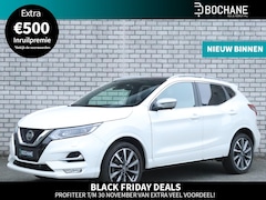 Nissan Qashqai - 1.3 DIG-T 140 Tekna + | Volledig Dealeronderhouden | Panoramadak | Trekhaak | 360° Camera