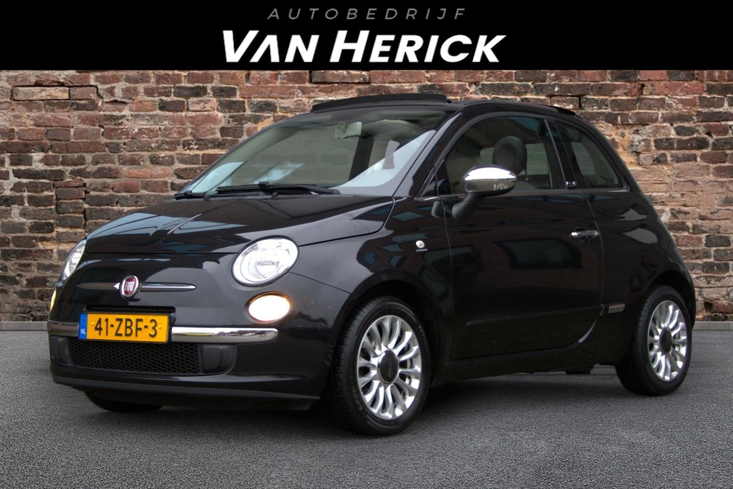 Fiat 500 C - 0.9 TwinAir Lounge | Open-dak | Airco | LM Velgen - AutoWereld.nl