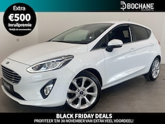 Ford Fiesta - 1.0 EcoBoost 100 Titanium Automaat | CLIMA | CRUISE | NAVI | CAMERA | V+A PDC | LINE ASSIS